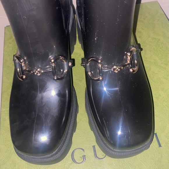 Gucci Horsebit Rain Boot - Picture 5 of 5